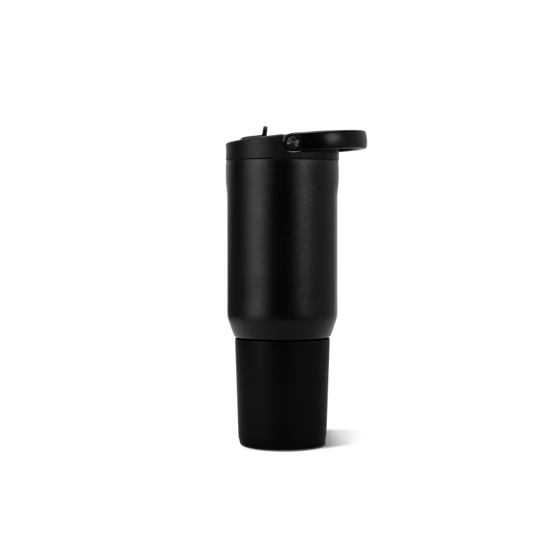Sport 20oz | Insulated Water Bottle Leakproof Flip Straw – Black