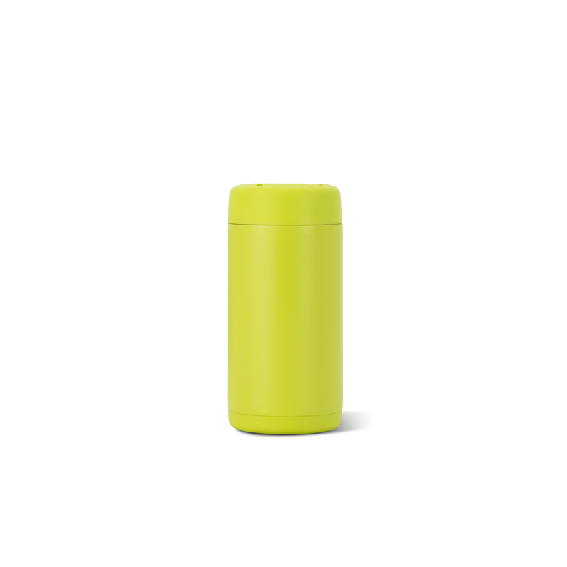 Slim Can Cooler 12oz | Insulated Stainless Steel Skinny Can Holder – Lemon Lime