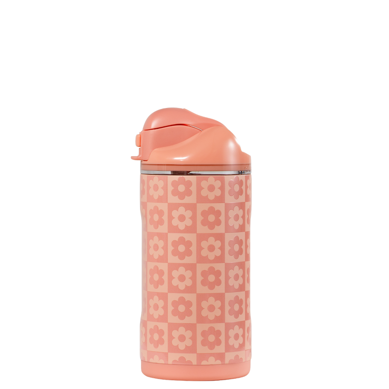 Ease2o 14oz | Leakproof 2-in-1 Kids Water Bottle Straw & Chug Spout – Daisy Checkers