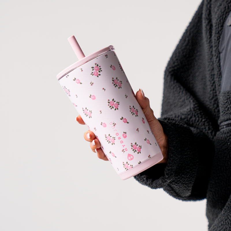 Everyday Tumbler 20oz | Ceramic-Lined Insulated Tumbler with Straw – Wildrose
