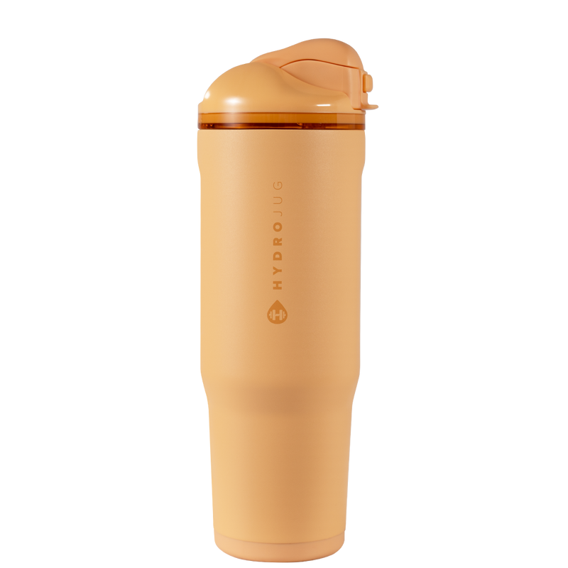 Ease2o 32oz | Compact Water Bottle with Straw & Chug Spout – Marigold