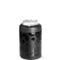 Can Cooler 12oz | 2-in-1 Insulated Standard Can Cooler Screw-Top Lock – Black Leopard