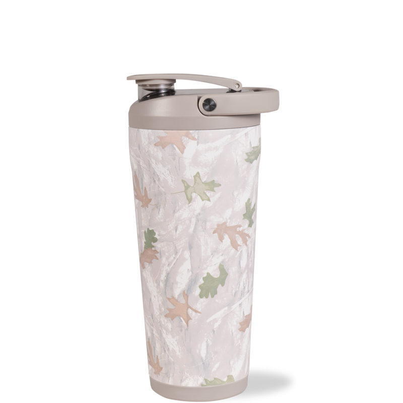 Insulated Shaker 24oz | Stainless Steel Protein Shaker Silent Grate – Camo