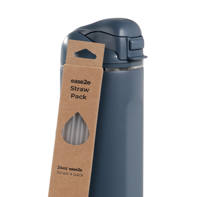 Ease2o 24oz Straw Pack | 4 Replacement Straws BPA-Free