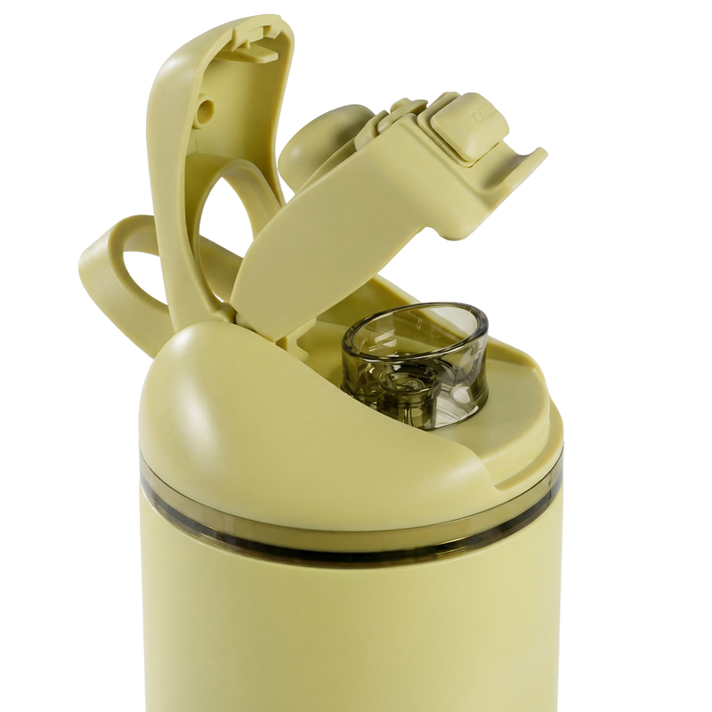 Ease2o 32oz | Compact Water Bottle with Straw & Chug Spout – Olive