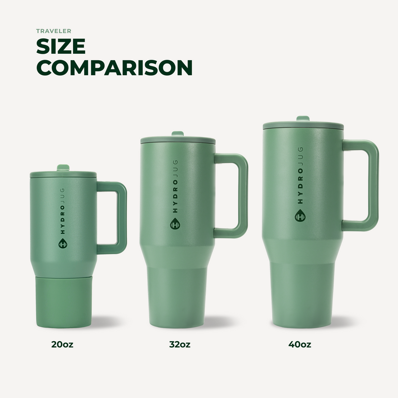 Traveler 40oz | All-Day Insulated Tumbler with Handle – Sage