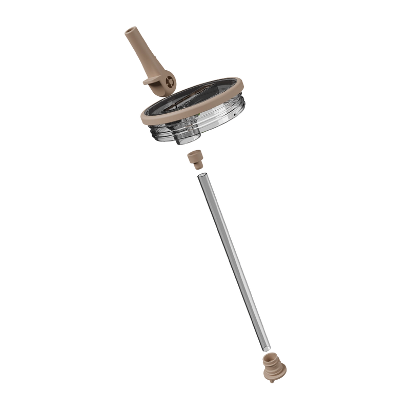 Removable Traveler Lid 32oz | Easy-Clean Flip Straw Leakproof