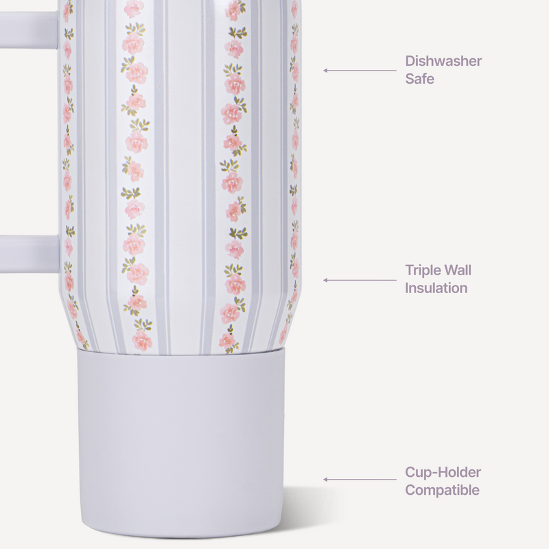 Traveler 20oz | Compact Insulated Tumbler with Handle – Primrose