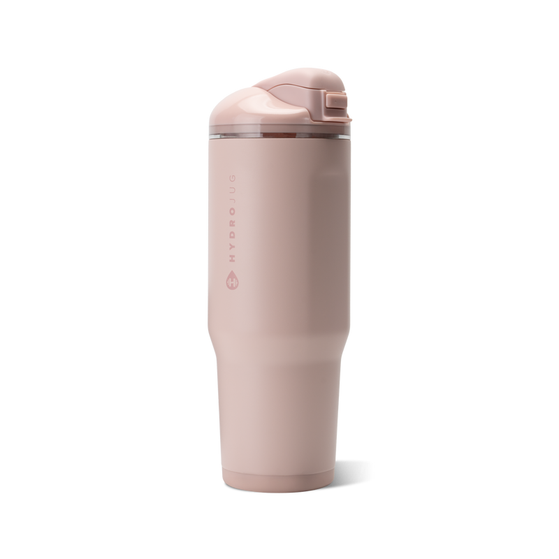 Ease2o 40oz | Dual-Function Water Bottle with Straw & Chug Spout – Dusty Rose