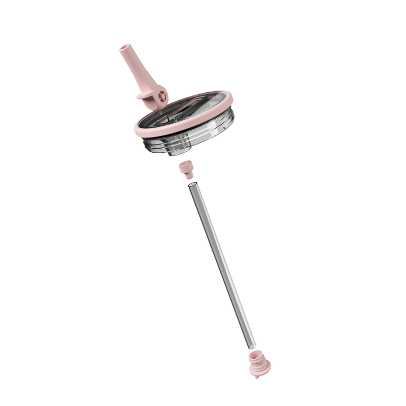 Removable Traveler Lid 40oz | Easy-Clean Flip Straw Leakproof