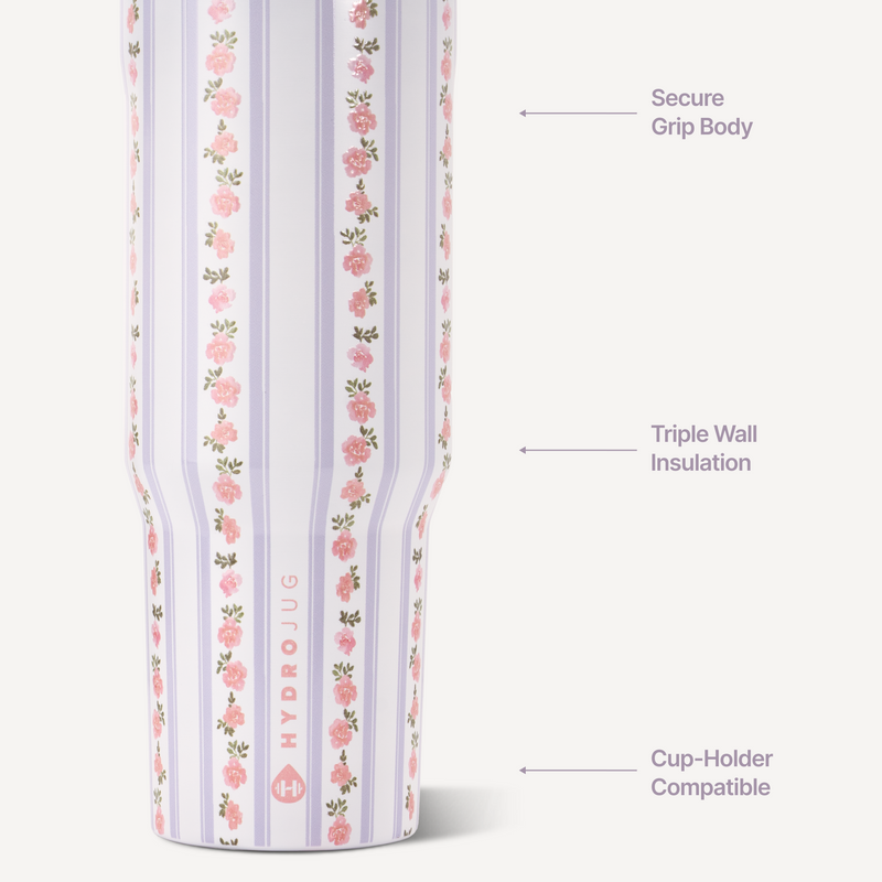 Sport 40oz | Large Leakproof Insulated Water Bottle – Primrose