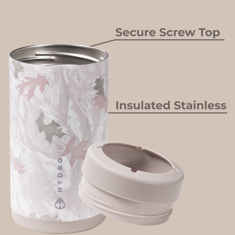 Can Cooler 16oz | 2-in-1 Insulated Tallboy Can Cooler Screw-Top Lock – Camo