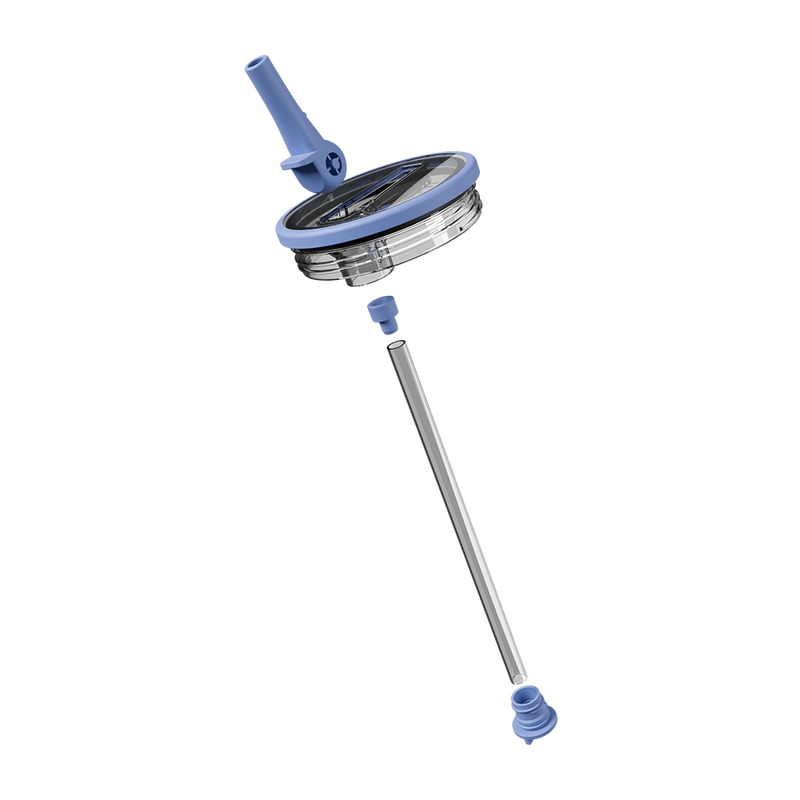 Removable Traveler Lid 32oz | Easy-Clean Flip Straw Leakproof
