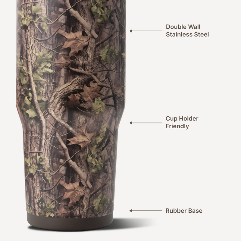Ease2o 40oz | Dual-Function Water Bottle with Straw & Chug Spout – Woodland