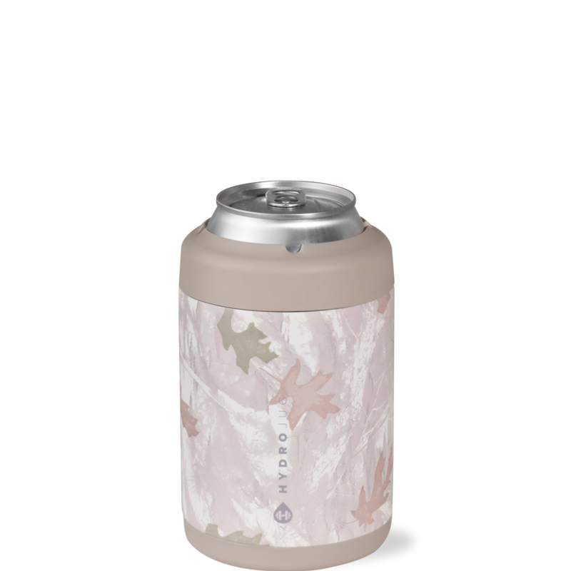 Can Cooler 12oz | 2-in-1 Insulated Standard Can Cooler Screw-Top Lock – Camo