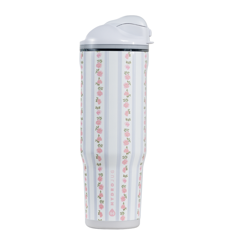 Ease2o 32oz | Compact Water Bottle with Straw & Chug Spout – Primrose