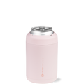 Can Cooler 12oz | 2-in-1 Insulated Standard Can Cooler Screw-Top Lock – Pink Sand