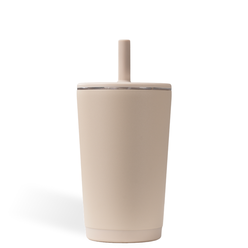 Everyday Tumbler 14oz | Ceramic-Lined Spill-Free Kids Tumbler – Dune