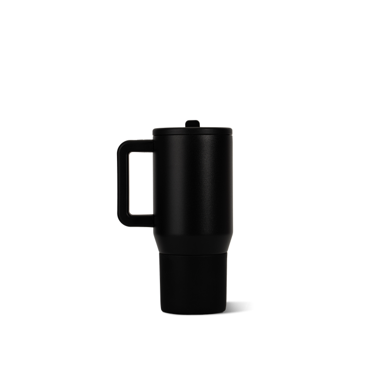 Traveler 20oz | Compact Insulated Tumbler with Handle – Black