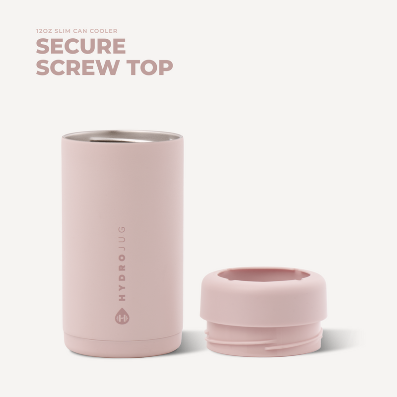 Slim Can Cooler 12oz - Dusty Rose