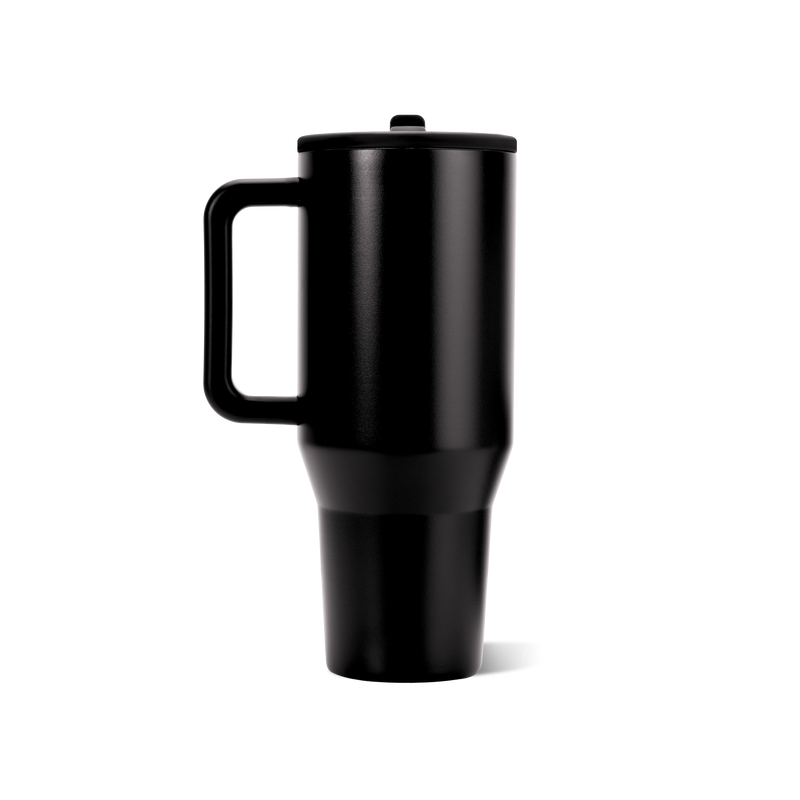 Traveler 40oz | All-Day Insulated Tumbler with Handle – Black