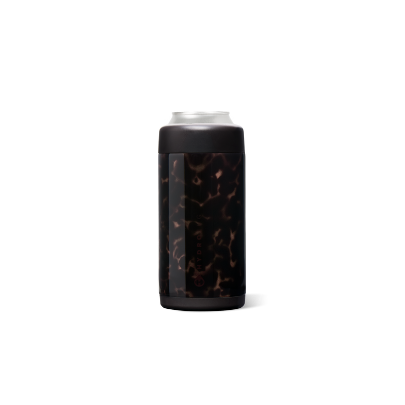 Slim Can Cooler 12oz - Mocha Tortoise