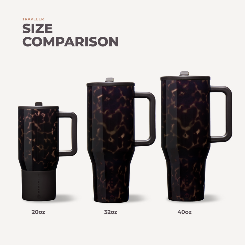 Traveler 32oz - Mocha Tortoise