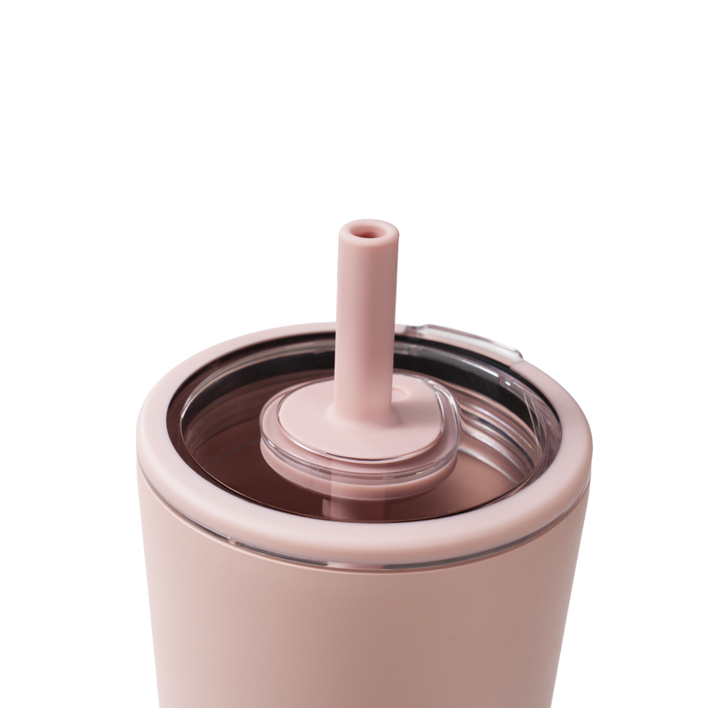 Everyday Tumbler 20oz | Ceramic-Lined Insulated Tumbler with Straw – Dusty Rose