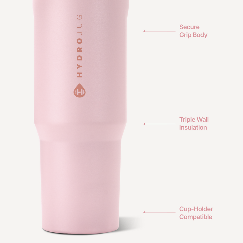 Sport 32oz | Leakproof Insulated Water Bottle Workout & Hike – Pink Sand