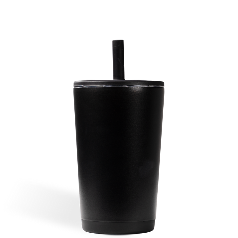 Everyday Tumbler 14oz | Ceramic-Lined Spill-Free Kids Tumbler – Black
