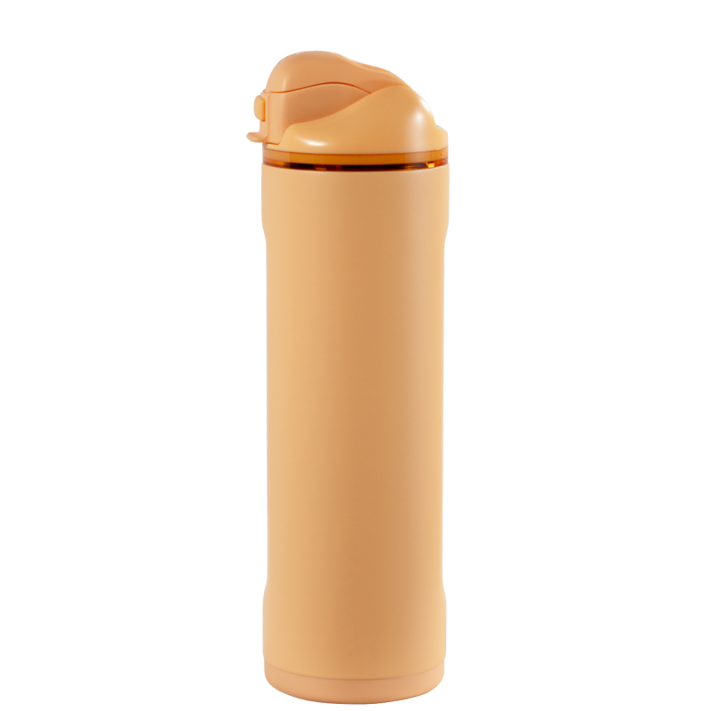 Ease2o 24oz | 2-in-1 Water Bottle with Soft Straw & Chug Spout – Marigold