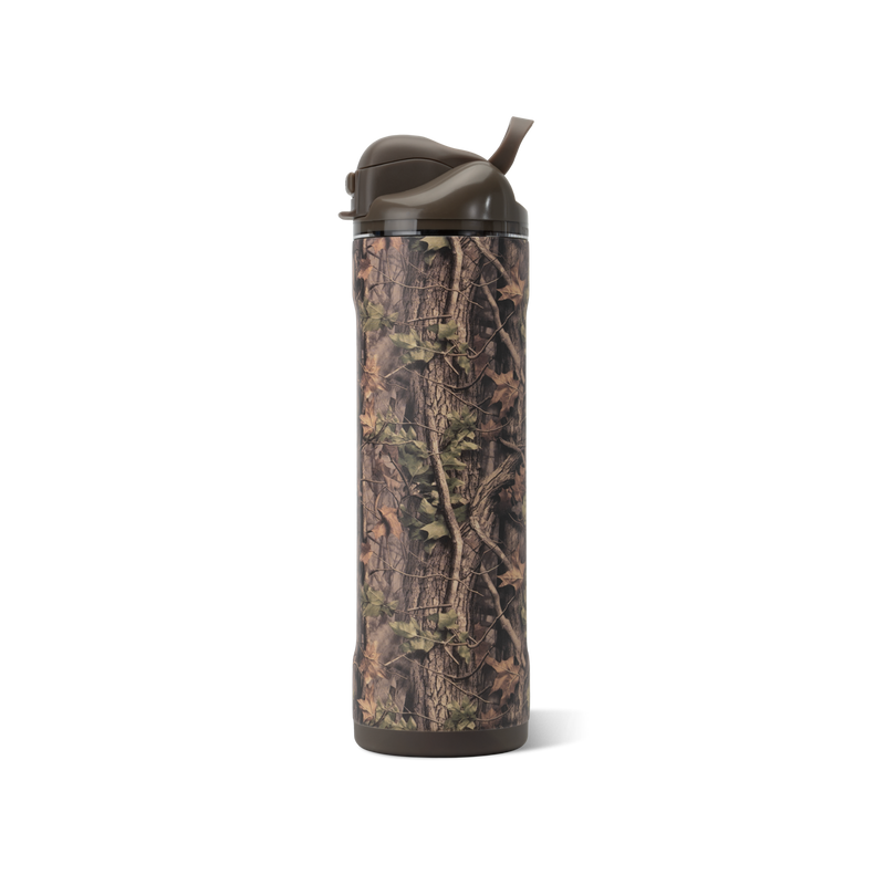 Ease2o 24oz | 2-in-1 Water Bottle with Soft Straw & Chug Spout – Woodland