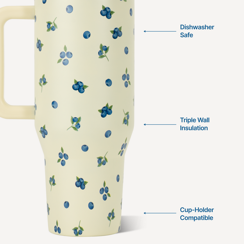 Traveler 32oz | Insulated Tumbler with Handle – Freshly Pickd