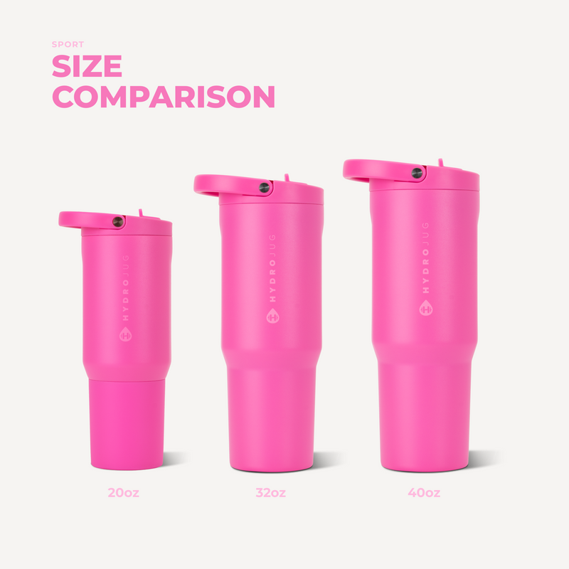 Sport 32oz | Leakproof Insulated Water Bottle Workout & Hike – Razzle