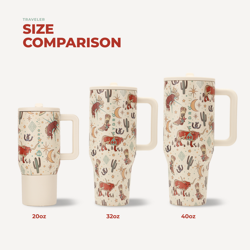 Traveler 20oz | Compact Insulated Tumbler with Handle – Rodeo
