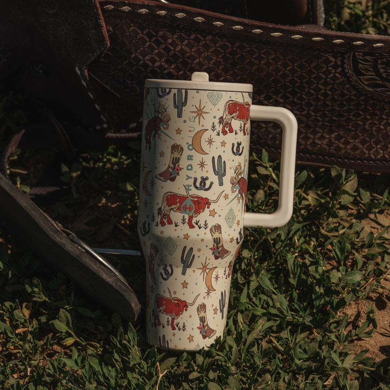 Traveler 32oz | Leakproof Insulated Tumbler with Handle – Rodeo