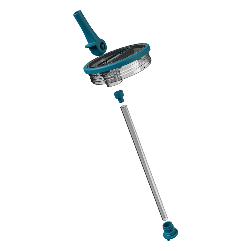 Removable Traveler Lid 40oz | Easy-Clean Flip Straw Leakproof