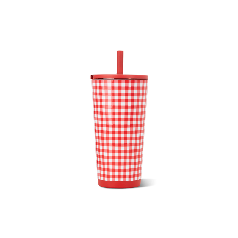Everyday Tumbler 20oz | Ceramic-Lined Insulated Tumbler with Straw – Summer Picnic