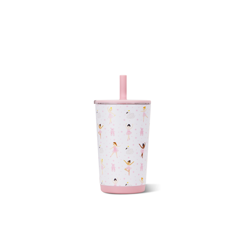 Everyday Tumbler 14oz | Ceramic-Lined Spill-Free Kids Tumbler – Ballerina