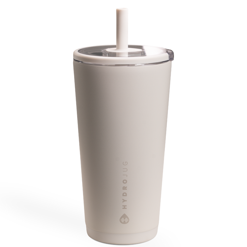 Everyday Tumbler 20oz | Ceramic-Lined Insulated Tumbler with Straw – Linen