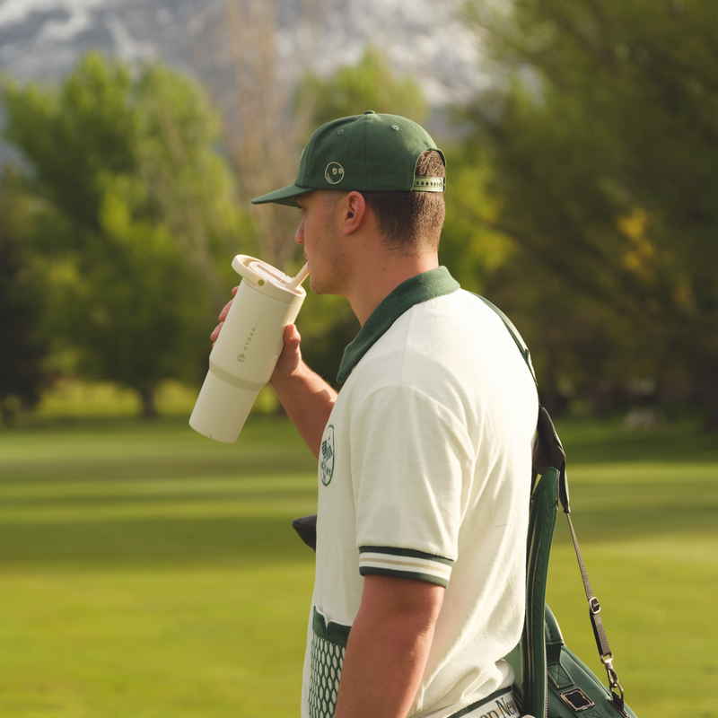 Sport 32oz | Leakproof Insulated Water Bottle Workout & Hike – Cream