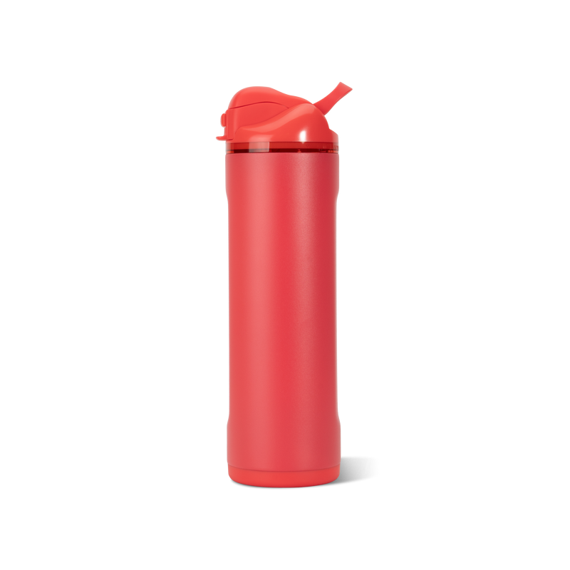 Ease2o 24oz | 2-in-1 Water Bottle with Soft Straw & Chug Spout – Fruit Punch