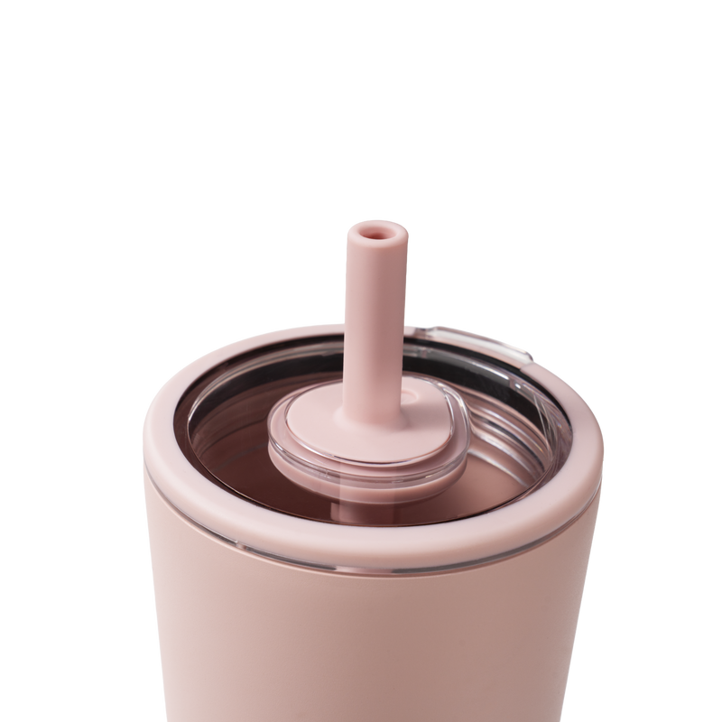 Everyday Tumbler 14oz | Ceramic-Lined Spill-Free Kids Tumbler – Dusty Rose