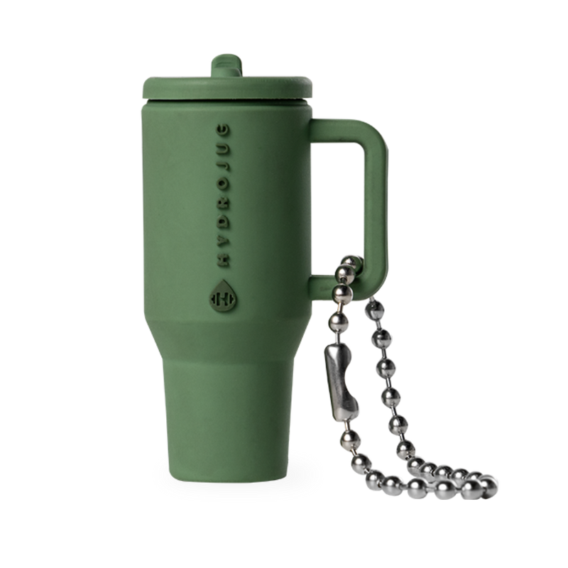 Traveler Keychain | Silicone Mini Traveler Metal Chain
