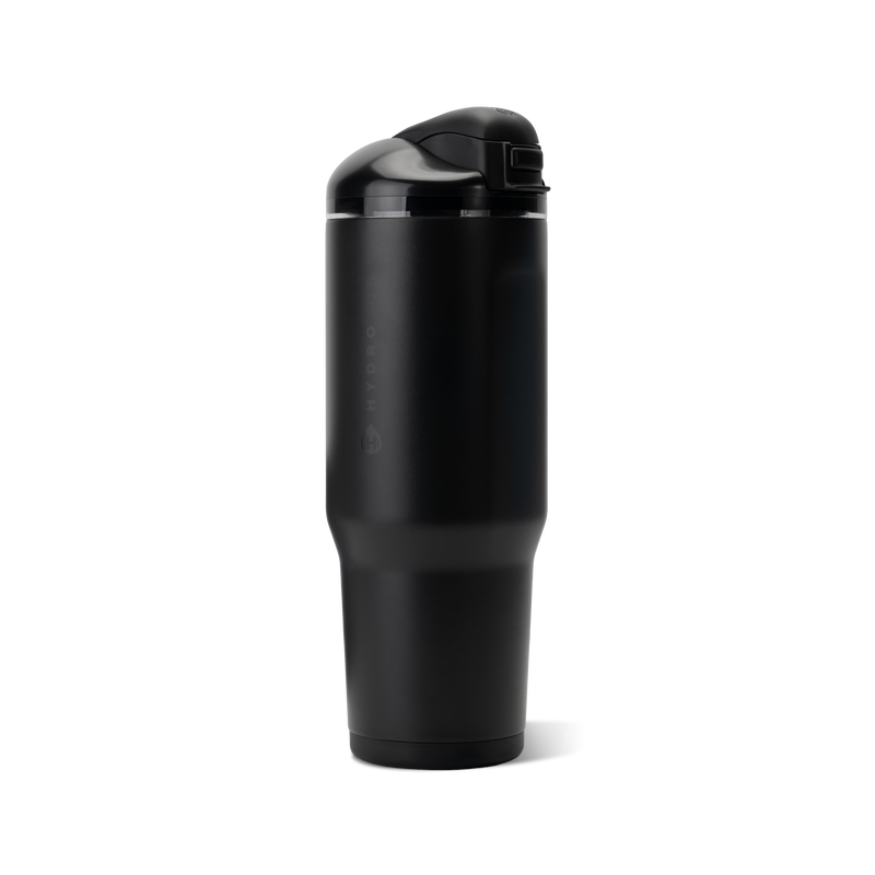 Ease2o 40oz | Dual-Function Water Bottle with Straw & Chug Spout – Black