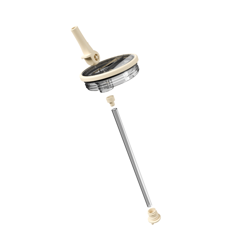 Removable Traveler Lid 40oz | Easy-Clean Flip Straw Leakproof