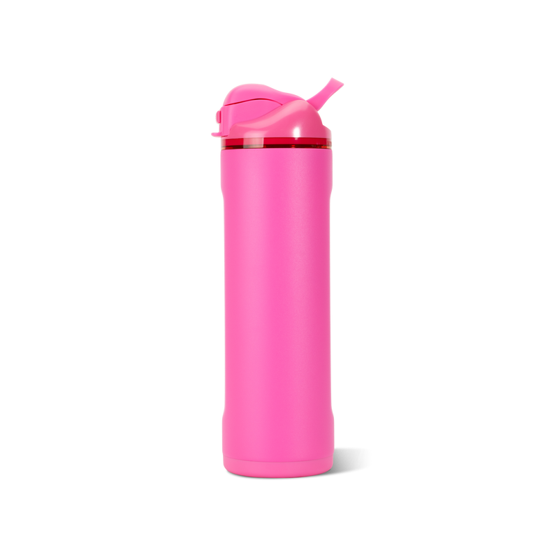 Ease2o 24oz | 2-in-1 Water Bottle with Soft Straw & Chug Spout – Razzle