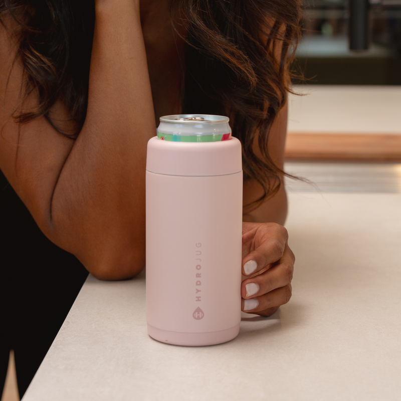 Slim Can Cooler 12oz - Dusty Rose