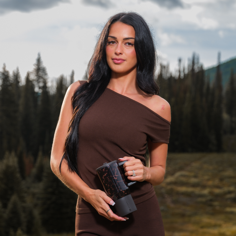 Traveler 20oz - Mocha Tortoise